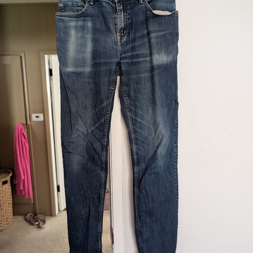 Banana Republic Men's Straight Blue Jeans